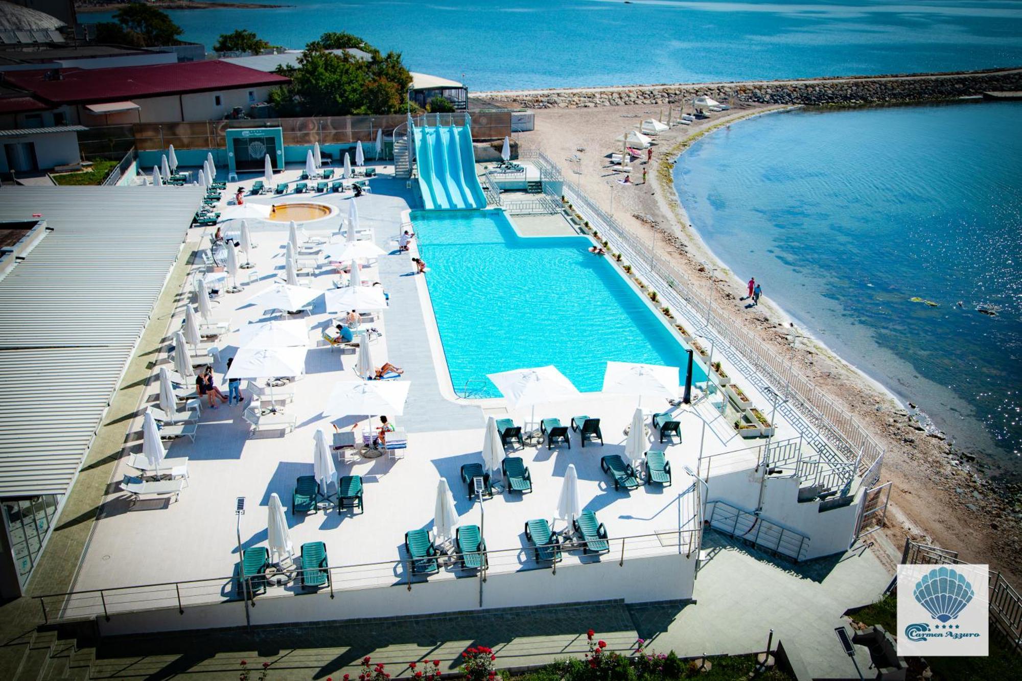 Hotel Carmen Azzuro Venus Esterno foto